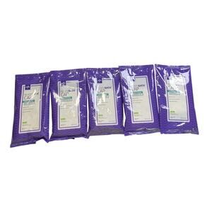 Lot of 5 Medline ReadyBath Rinse-Free Shampoo Cap Conditioner Scented Exp 5/2025